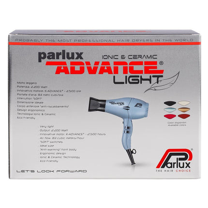 Parlux ADVANCE Light Hair Dryer Ionic & Ceramic *choose colour - shop.rawhair