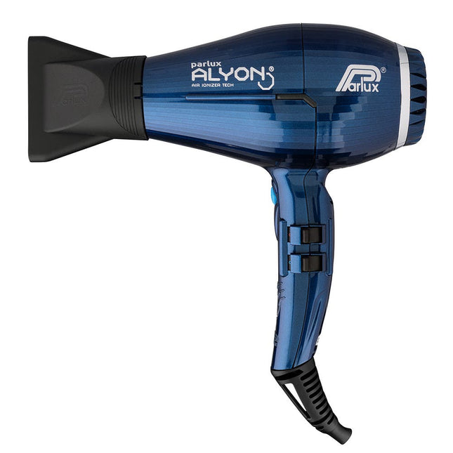 Parlux Alyon Air Ionizer Tech Hair Dryer Midnight Blue & Diffuser Pack - shop.rawhair