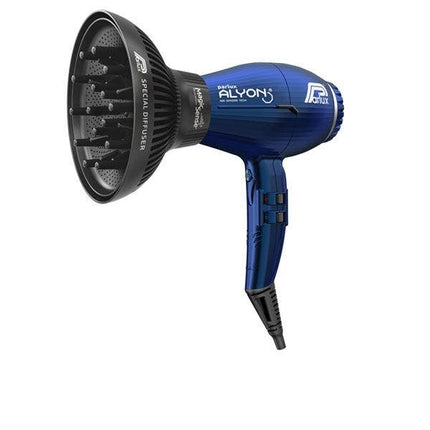 Parlux Alyon Air Ionizer Tech Hair Dryer Midnight Blue & Diffuser Pack - shop.rawhair