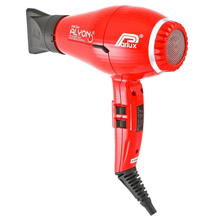 Parlux Alyon Air Ionizer Tech Hair Dryer - Red comes with Diffuser Pack - shop.rawhair