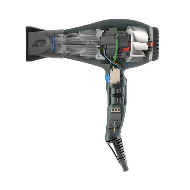 Parlux Ionic Tech DigitAlyon Hair Dryer - Anthracite - shop.rawhair