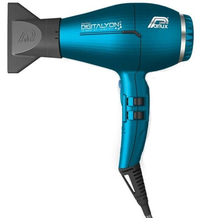 Parlux Ionic Tech DigitAlyon Hair Dryer - Blue - shop.rawhair