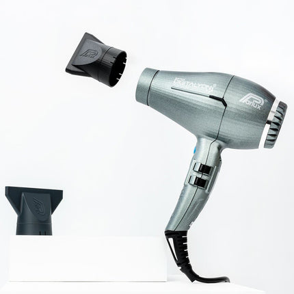 Parlux Ionic Tech DigitAlyon Hair Dryer - Glittery Grey - shop.rawhair