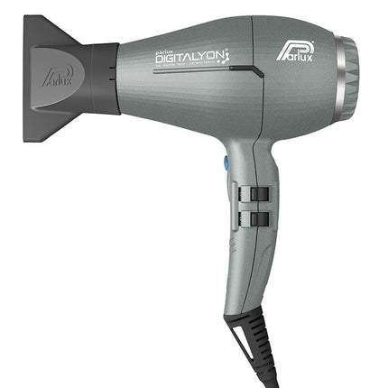 Parlux Ionic Tech DigitAlyon Hair Dryer - Glittery Grey - shop.rawhair