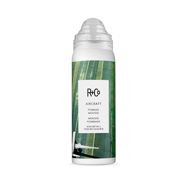 R+Co AIRCRAFT Pomade Mousse - Travel - shop.rawhair