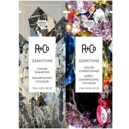R+Co Gemstone Color Shampoo & Conditioner Samples - shop.rawhair