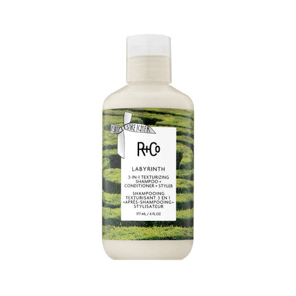 R+Co Labyrinth 3 - In - 1 Texturising Shampoo + Conditioner + Styler 177ml - shop.rawhair