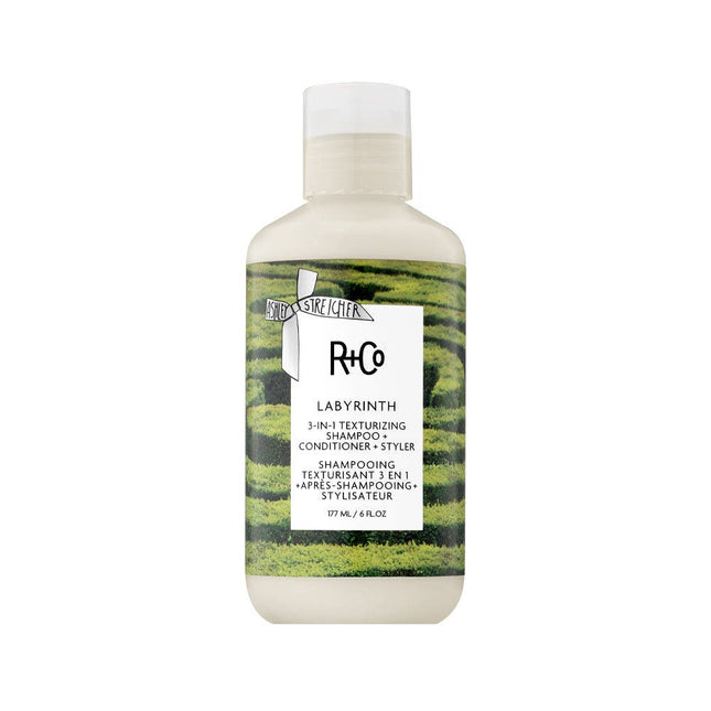 R+Co Labyrinth 3 - In - 1 Texturising Shampoo + Conditioner + Styler 177ml - shop.rawhair