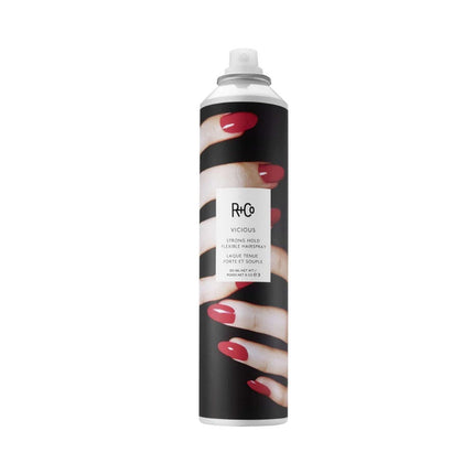 R+Co VICIOUS Strong Hold Flexible Hairspray - shop.rawhair