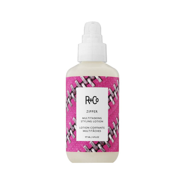 R+Co Zipper Multitasking Styling Lotion 177ml - shop.rawhair
