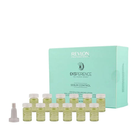 Revlon Professional Eksperience Sebum Control SOS Scalp Balancing Lotion 12x7ml - shop.rawhair