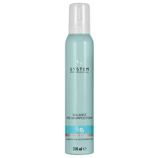 System Professional Balance Pre - shampoo Foam 200ml - shop.rawhair