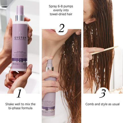 System Professional Color Save Bi - phase Leave - in Conditioner 185ml - shop.rawhair