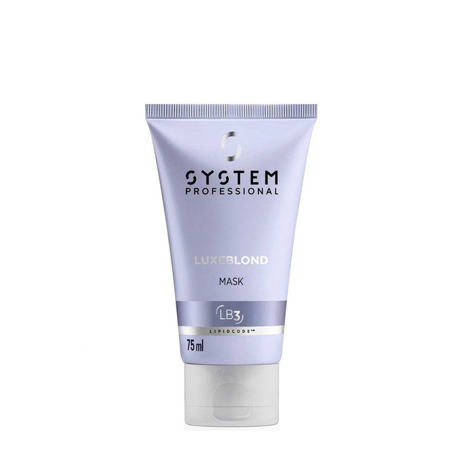 System Professional LuxeBlond Mask - Travel Size 75ml - shop.rawhair