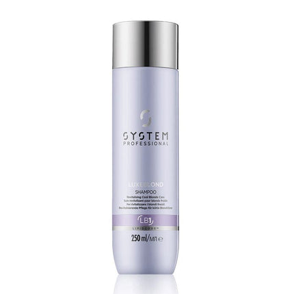System Professional LuxeBlond Shampoo Revitalising Cool Blonde Care 250ml - shop.rawhair