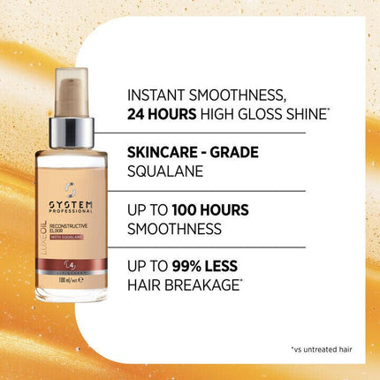 System Professional LuxeOil Reconstructive Elixir L4 100ml - shop.rawhair