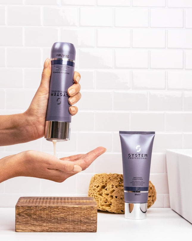 System Professional Smoothen Shampoo 250ml & Conditioner 200ml Duo - shop.rawhair
