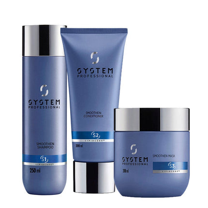 System Professional Smoothen Trio (Shampoo, Conditioner & Mask) - shop.rawhair