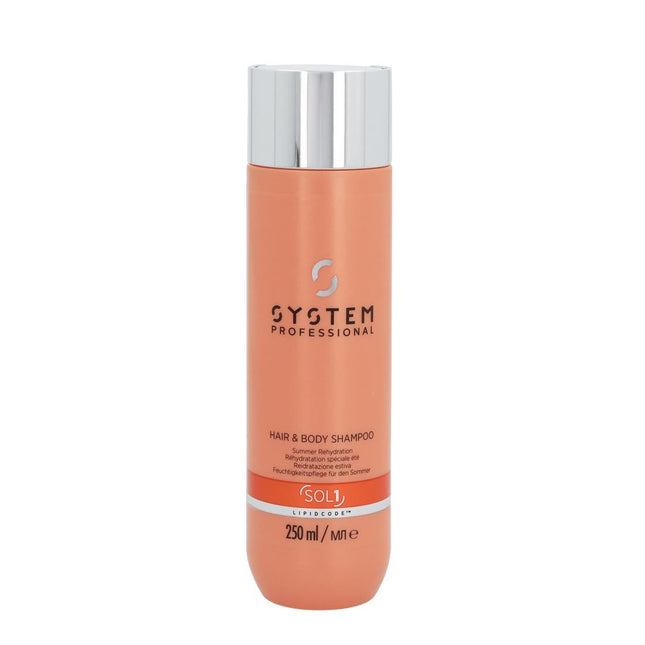 System Professional Solar Hair and Body Shampoo SOL1 250ml - shop.rawhair