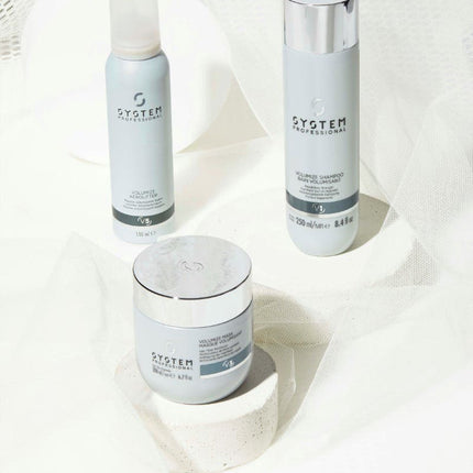 System Professional Volumize Trio (Shampoo, Mask & Aerolifter) - shop.rawhair