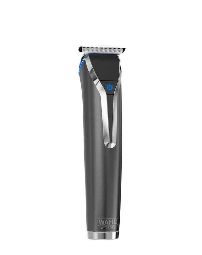 Wahl Waterproof Lithium - Ion Stainless Steel Trimmer - Slate 09898 - 112 - shop.rawhair