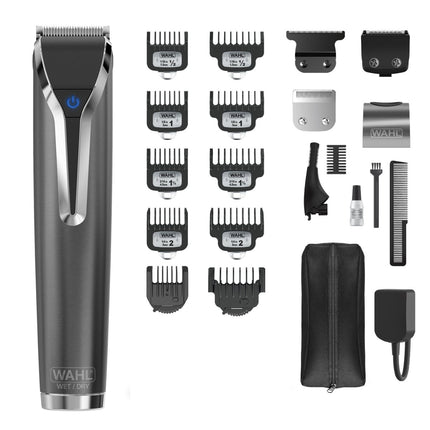 Wahl Waterproof Lithium - Ion Stainless Steel Trimmer - Slate 09898 - 112 - shop.rawhair