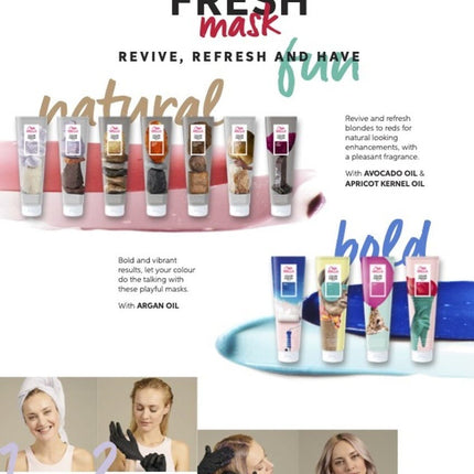 Wella Color Fresh Mask 150ml *choose color - shop.rawhair