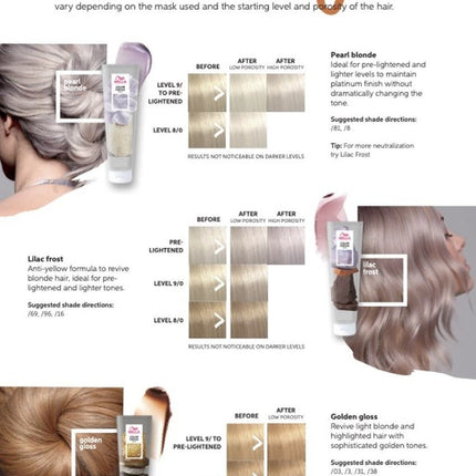 Wella Color Fresh Mask 150ml *choose color - shop.rawhair