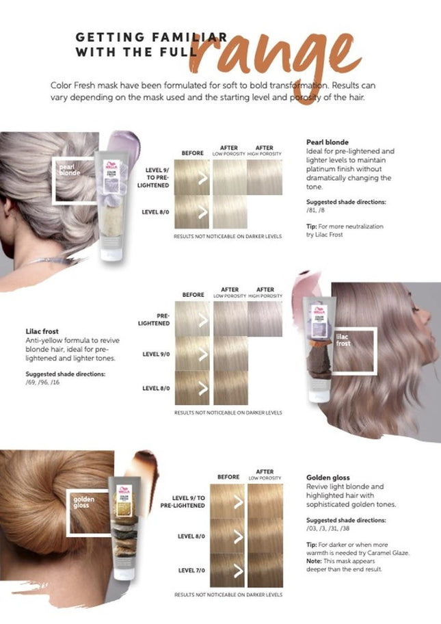 Wella Color Fresh Mask 150ml *choose color - shop.rawhair
