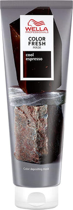 Wella Color Fresh Mask 150ml - Cool Espresso - shop.rawhair