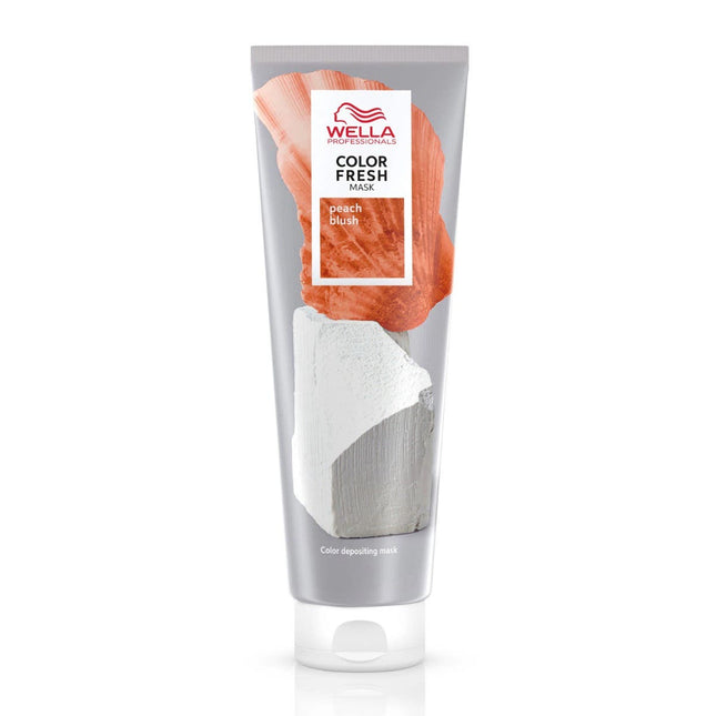 Wella Color Fresh Mask 150ml - Peach Blush - shop.rawhair
