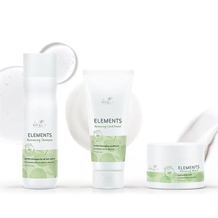 Wella Professionals Elements Trio Pack (Shampoo, Conditioner, Mask) - shop.rawhair