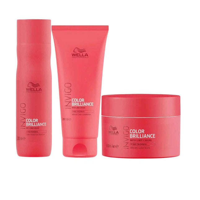 Wella Professionals Invigo Color Brilliance Trio Pack - shop.rawhair
