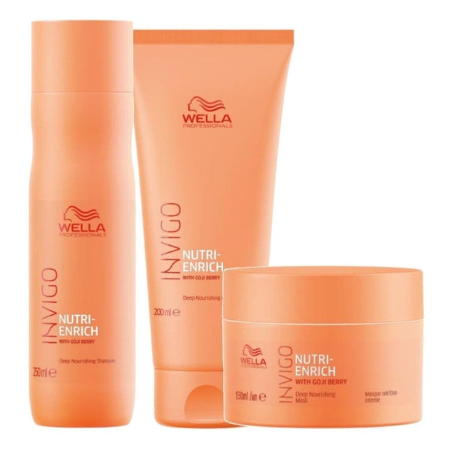 Wella Professionals Invigo Nutri - Enrich Trio Pack - shop.rawhair