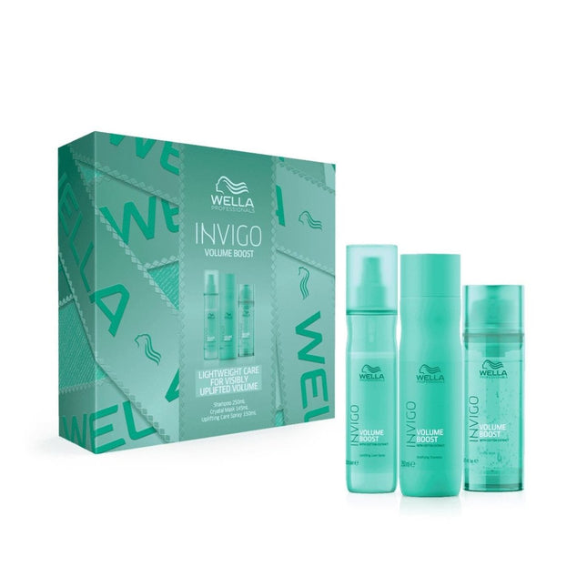 Wella Professionals Invigo Volume Boost Trio Pack - shop.rawhair