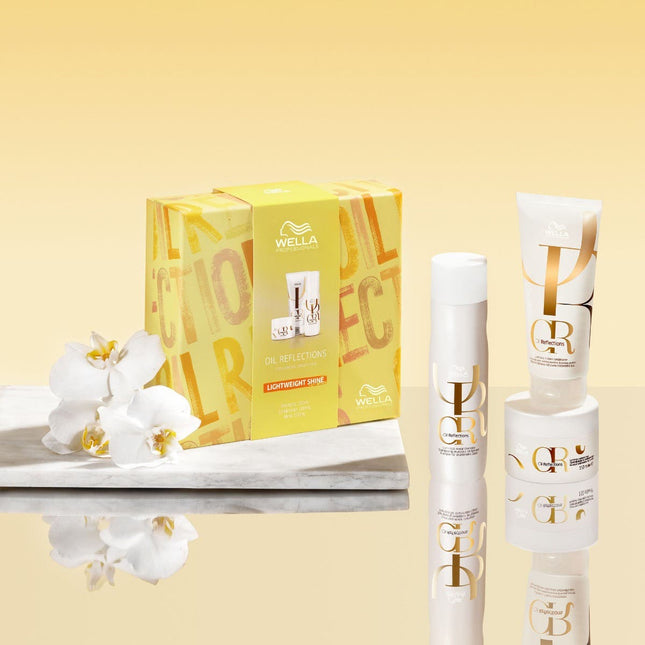 Wella Professionals Oil Reflections Trio Pack (Shampoo, Conditioner & Mask) - shop.rawhair