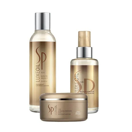 Wella Professionals SP Luxeoil Trio - Shampoo, Mask & Elixir - shop.rawhair