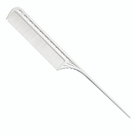 Y.S.Park 101 Basic Tail Comb - White - shop.rawhair
