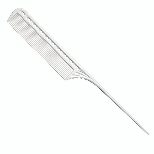 Y.S.Park 101 Basic Tail Comb - White - shop.rawhair