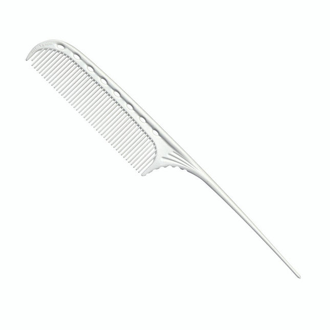 Y.S.Park 105 3/4 Tail Comb - White - shop.rawhair