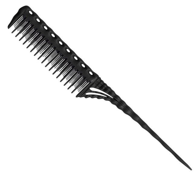 Y.S.Park 150 Volumising Teasing Comb - Black - shop.rawhair
