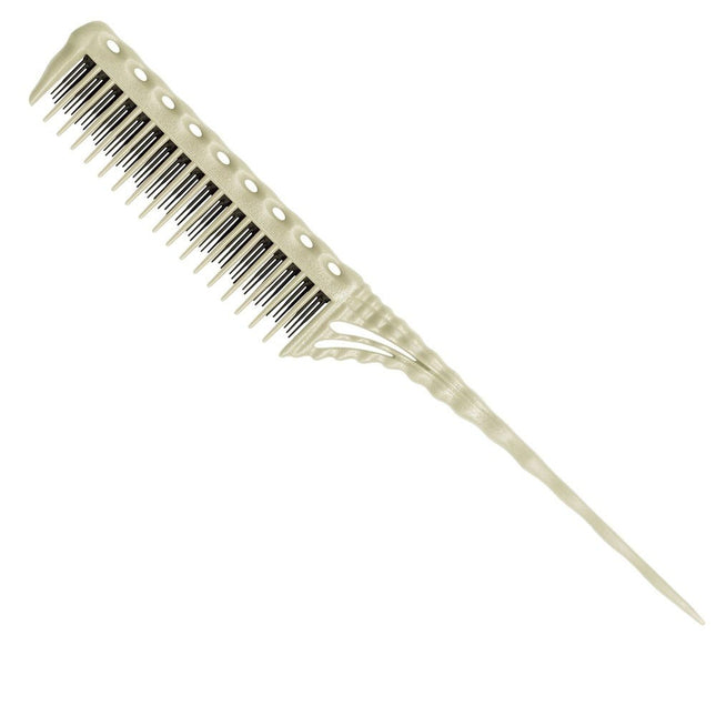 Y.S.Park 150 Volumising Teasing Comb - White - shop.rawhair