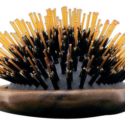 Y.S.Park Luster Wood Boar/Nylon Hairbrush - YS651 - shop.rawhair
