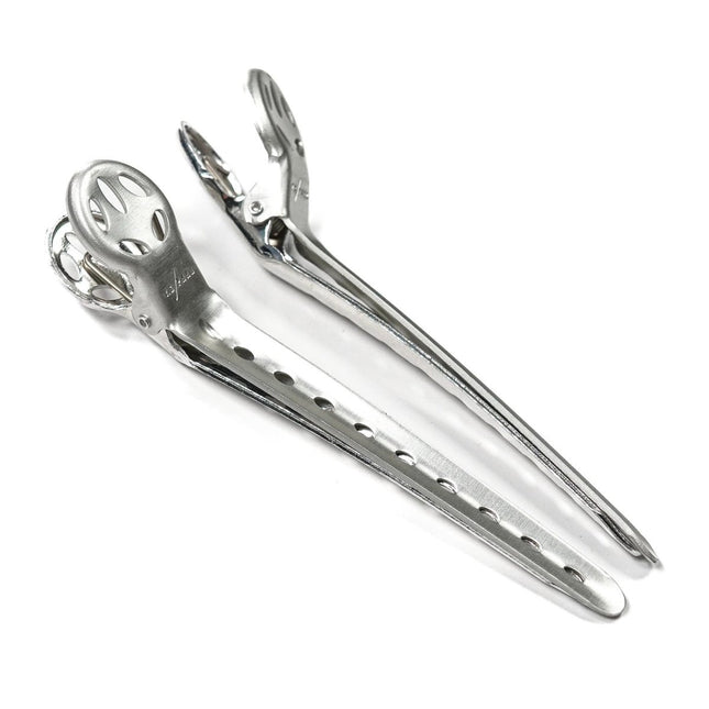 Y.S.Park Pro L Clip 2 Pack - Silver - shop.rawhair