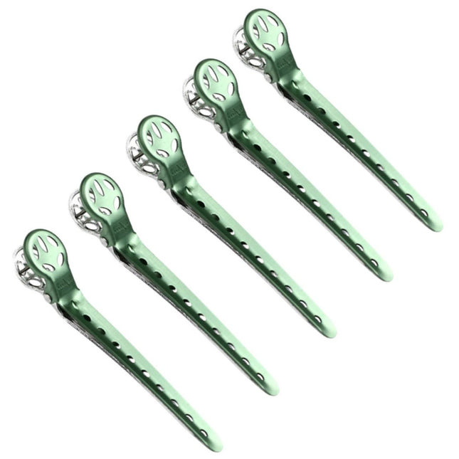 Y.S.Park Pro L Clip 5 Pack - Pale Green - shop.rawhair