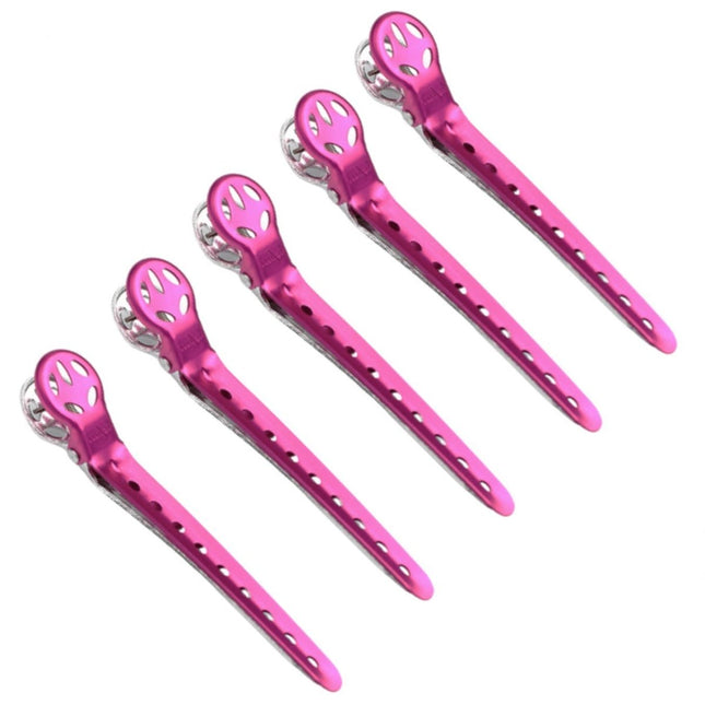 Y.S.Park Pro L Clip 5 Pack - Pink - shop.rawhair
